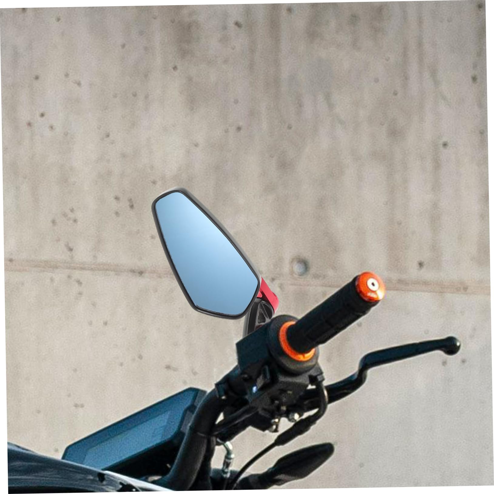 BESTYASH 1 set Specchietti Retrovisori per Scooter con Design Regolabili per Visibilità Ottimale Compatibili con Manubri Colore per Biciclette