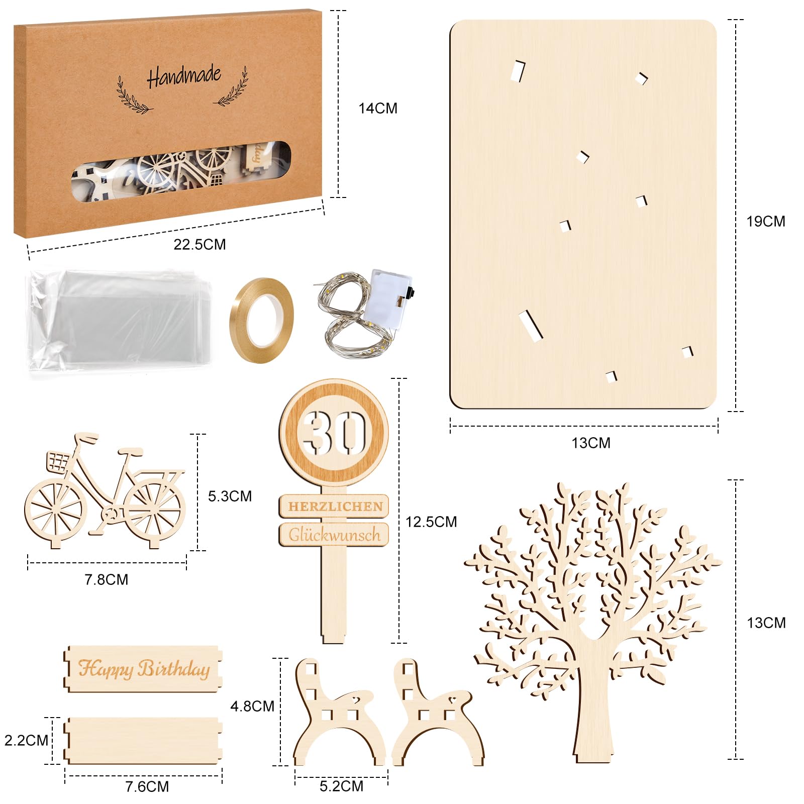 I LOVE MOM - Targa Regalo In Legno Fai Da Te - Per Compleanno, Matrimonio, Anniversario (SR-50)