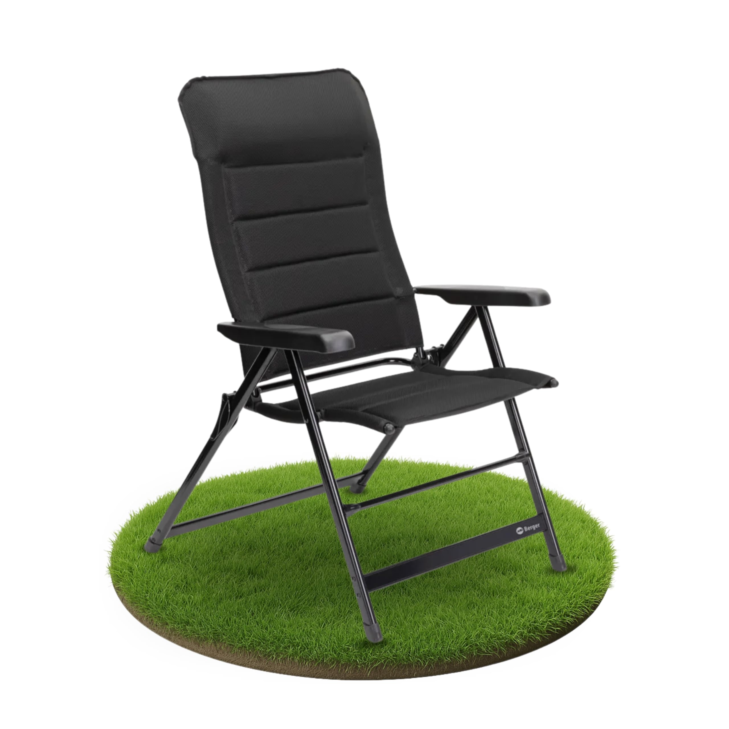 BERGER Tesino XL Campingstuhl klappbar | 7-Fach verstellbar & gepolstert |  Faltbarer Outdoor-Stuhl mit 3D-Mesh | Komfortabler Klappstuhl bis 200 kg  fr Camping & Garten (Stuhl, Tesino XL) : Amazon.de: Sonstiges