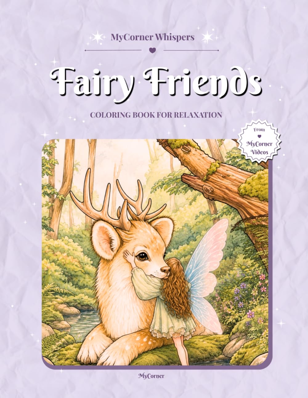 Fairy Friends: Coloring Book for Relaxation (MyCorner Whispers)