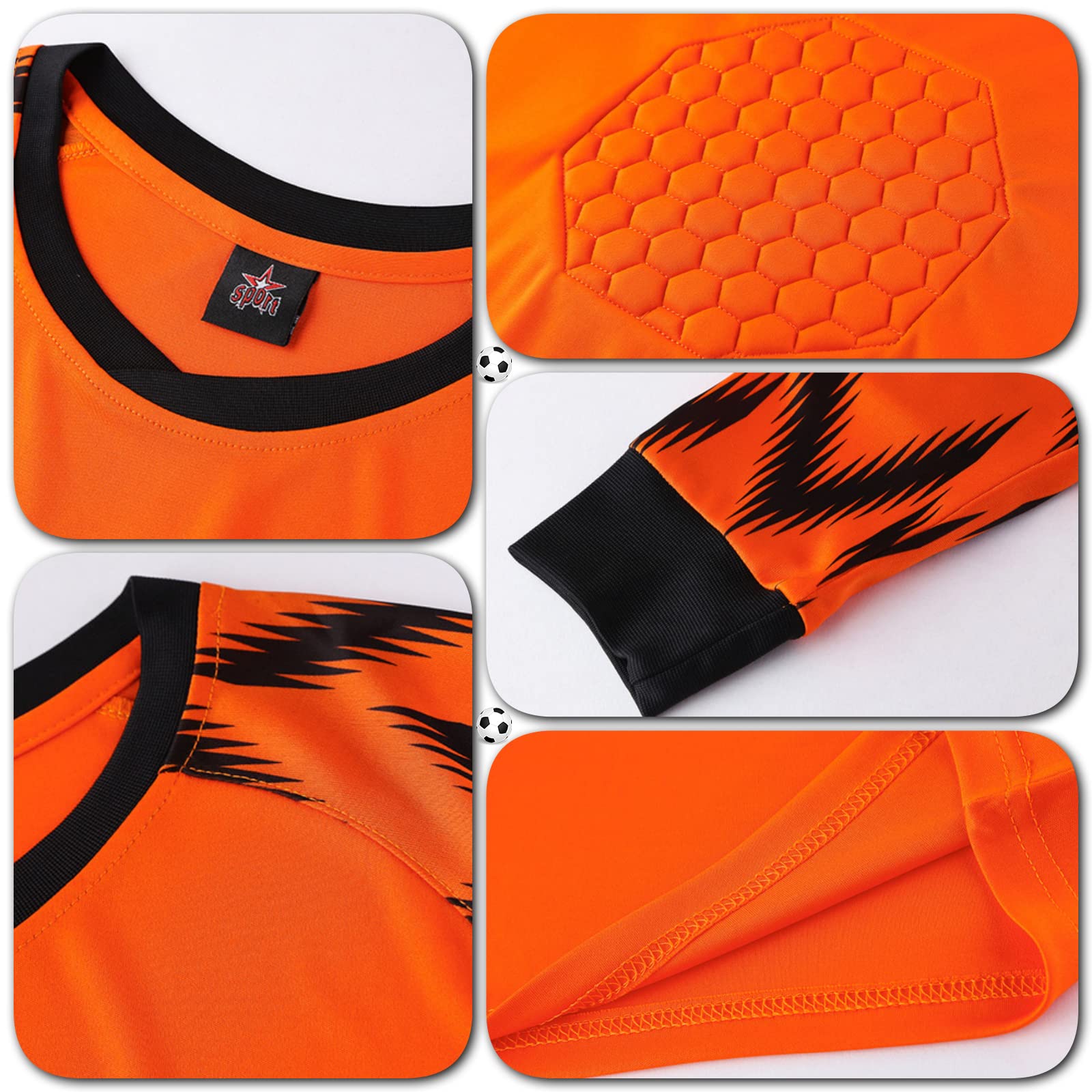 Torwarttrikot Kinder Männer Jungen Personalisierte Torwart Trikots Set Jeder Name Nummer Team Logo Fußballtrikot Geschenk