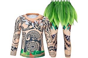 Maui Toddler Costume Set Halloween Party Outfit