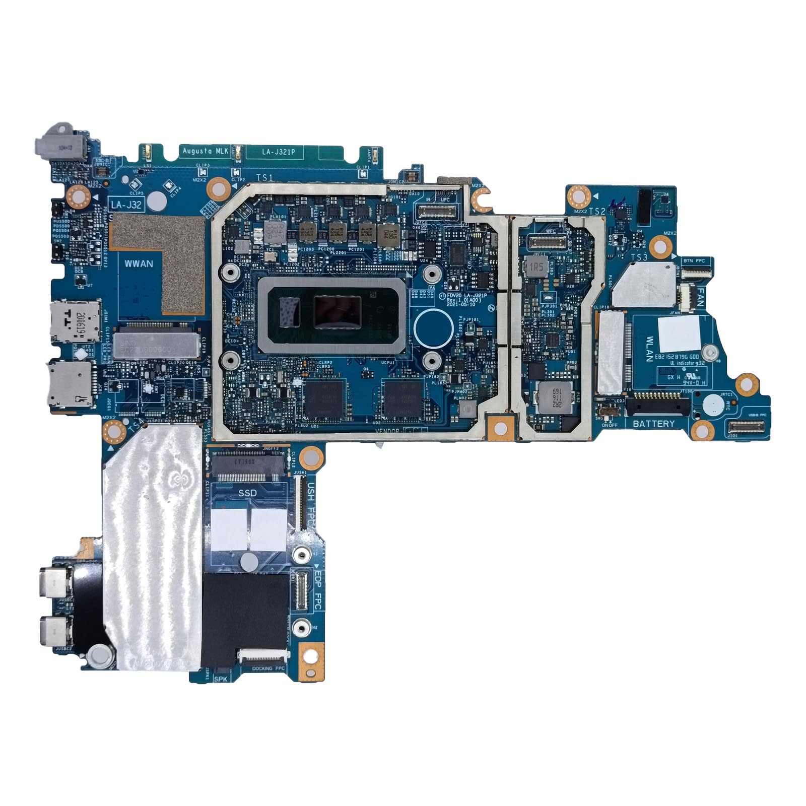 Amazon.com: Replacement for Dell Latitude 7210 2-in-1 Motherboard