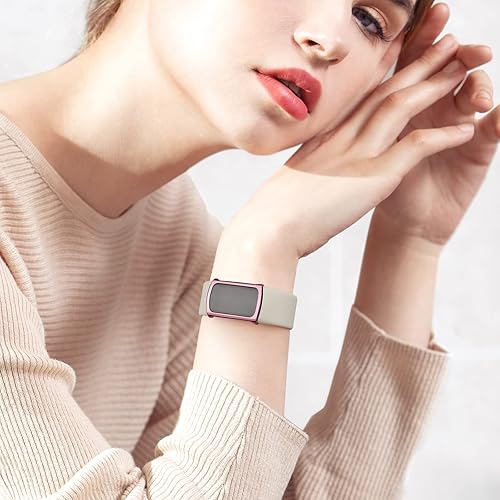 Miniatura 8 de Paquete de 3 protectores de pantalla para Fitbit Charge 65 (no para Charge 43), funda protectora de TPU completa, accesorios resistentes para Charge