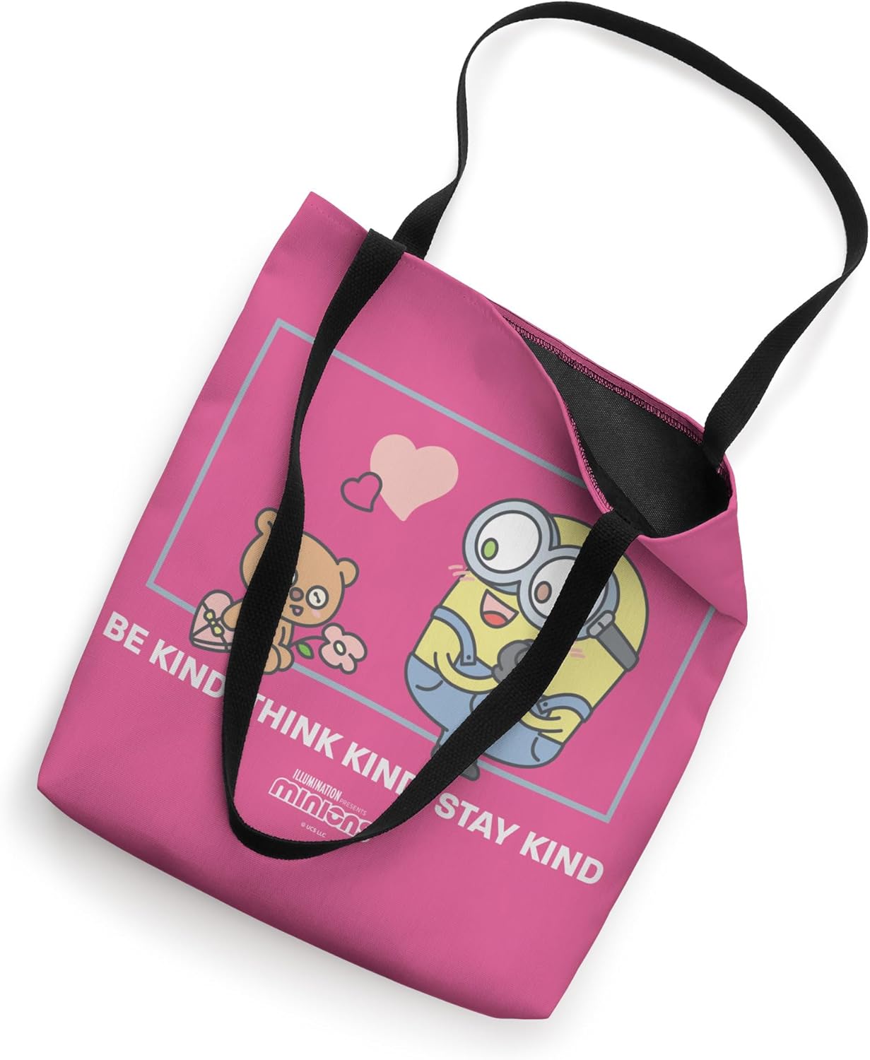 Minions Bob & Tim Be Kind, Think Kind, Stay Kind Tote Bag