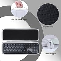 Vista 5 de Funda compatible con teclado mecánico de rendimiento iluminado Logitech MX (grafito)