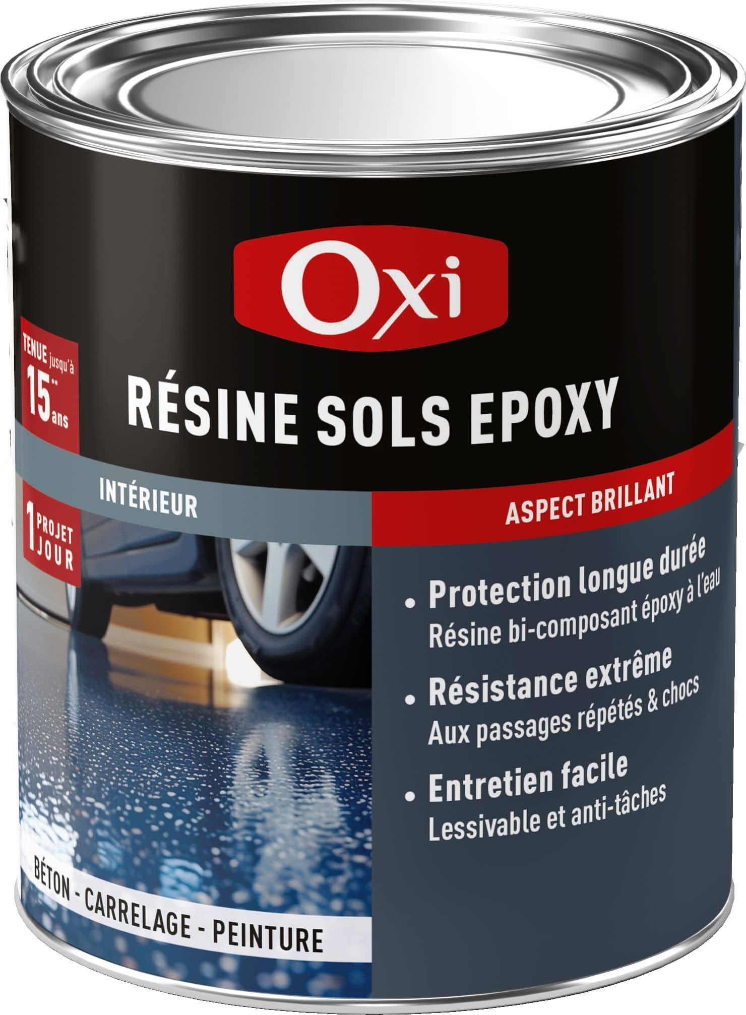 OXI-RESINE SOLS EPOXY TRANSPARENT-0.3 litres