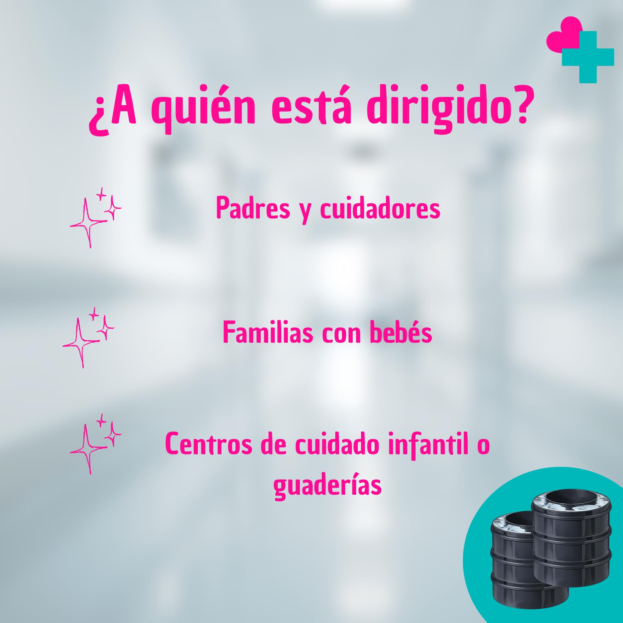Pack 6 Cartuchos Papelera Pañales Bebe. Basura Pañales Bebe Compatible Tommee Tippee y Angelcare. Recambios Universales para Contenedor Pañales, Papelera Pañales y Pañalera. Ideal para Cubo Pañales