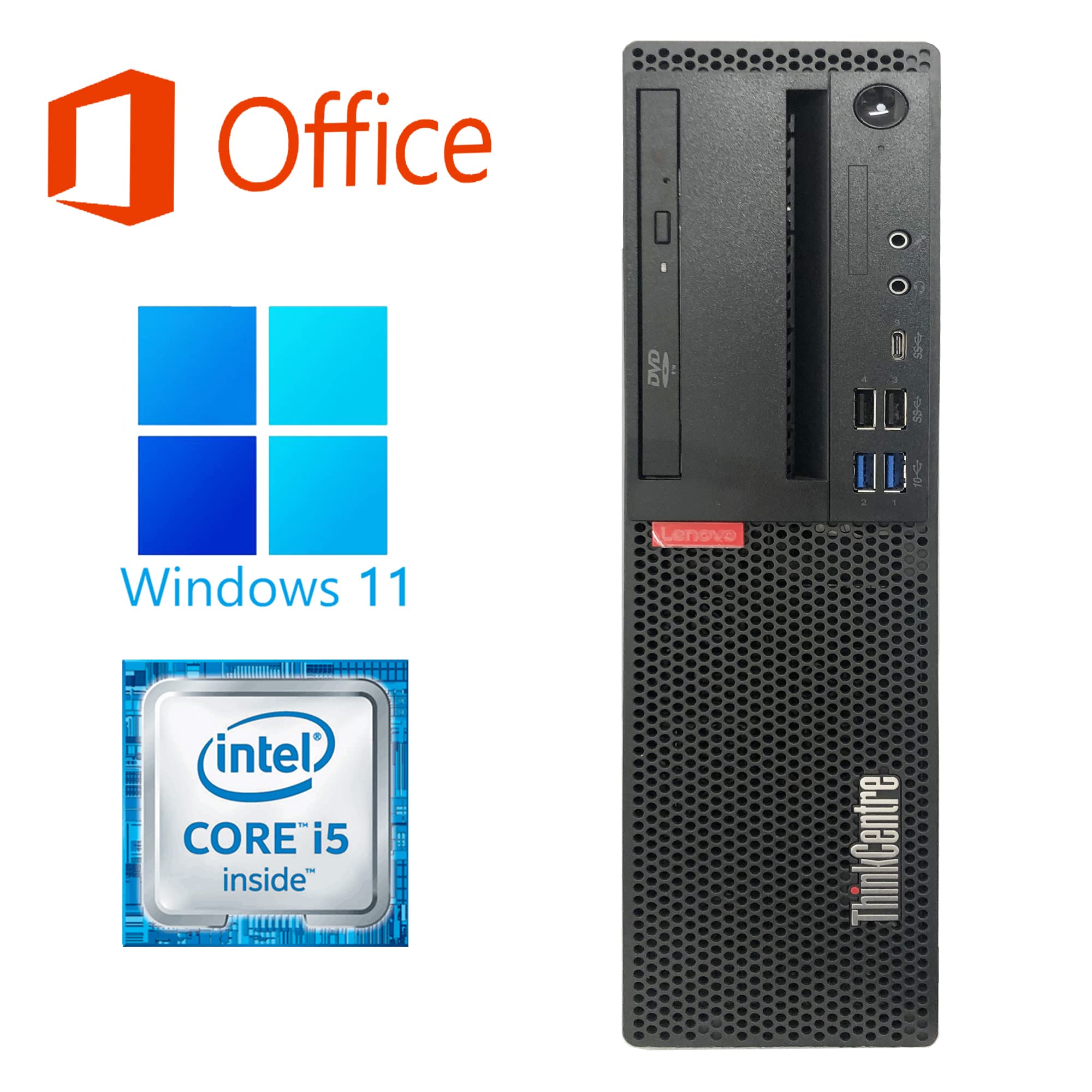 Amazon.co.jp: 【整備済み品】レノボ デスクトップPC M700 / Win 11 