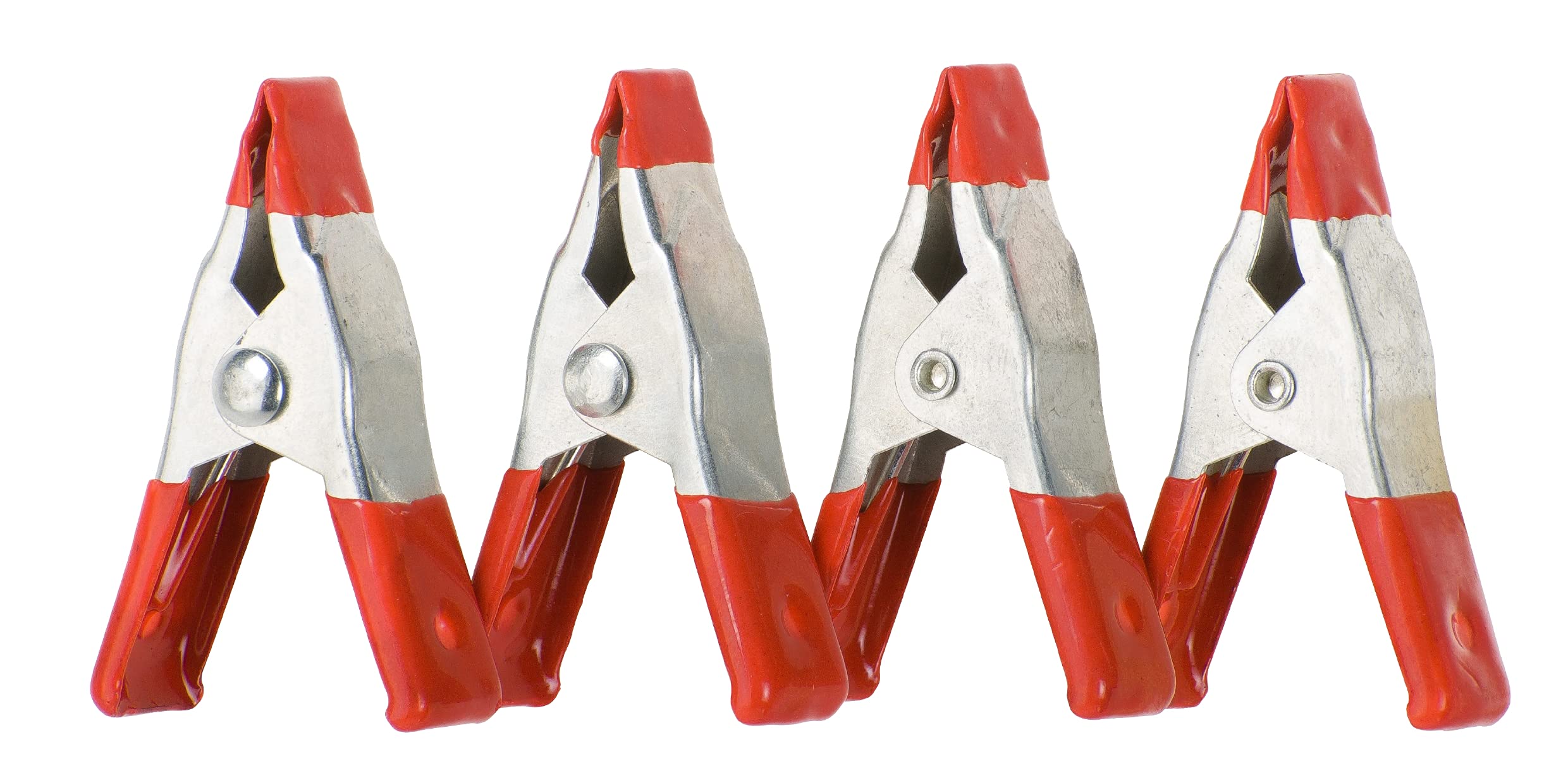 INCREWAY Lot De 16 Clips à Ressort 8 Mm Acier Inox – Fixations Poteaux Tente Kayak Pagaie Camping