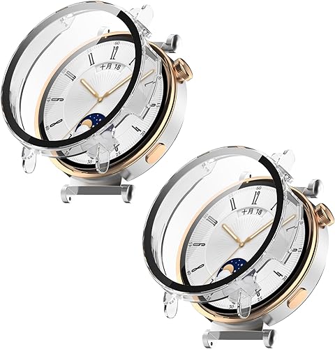 FitTurn Funda protectora de pantalla compatible con Huawei Watch GT4 de 1.614 in, protector de pantalla para Huawei Watch GT4 de 1.614 in PC+vidrio disponible en Yaxa Guatemala