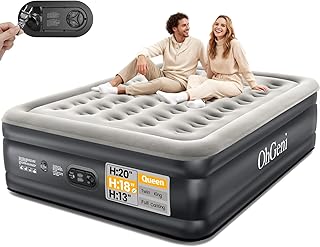 OhGeni Queen Air Mattress Built-in Pump