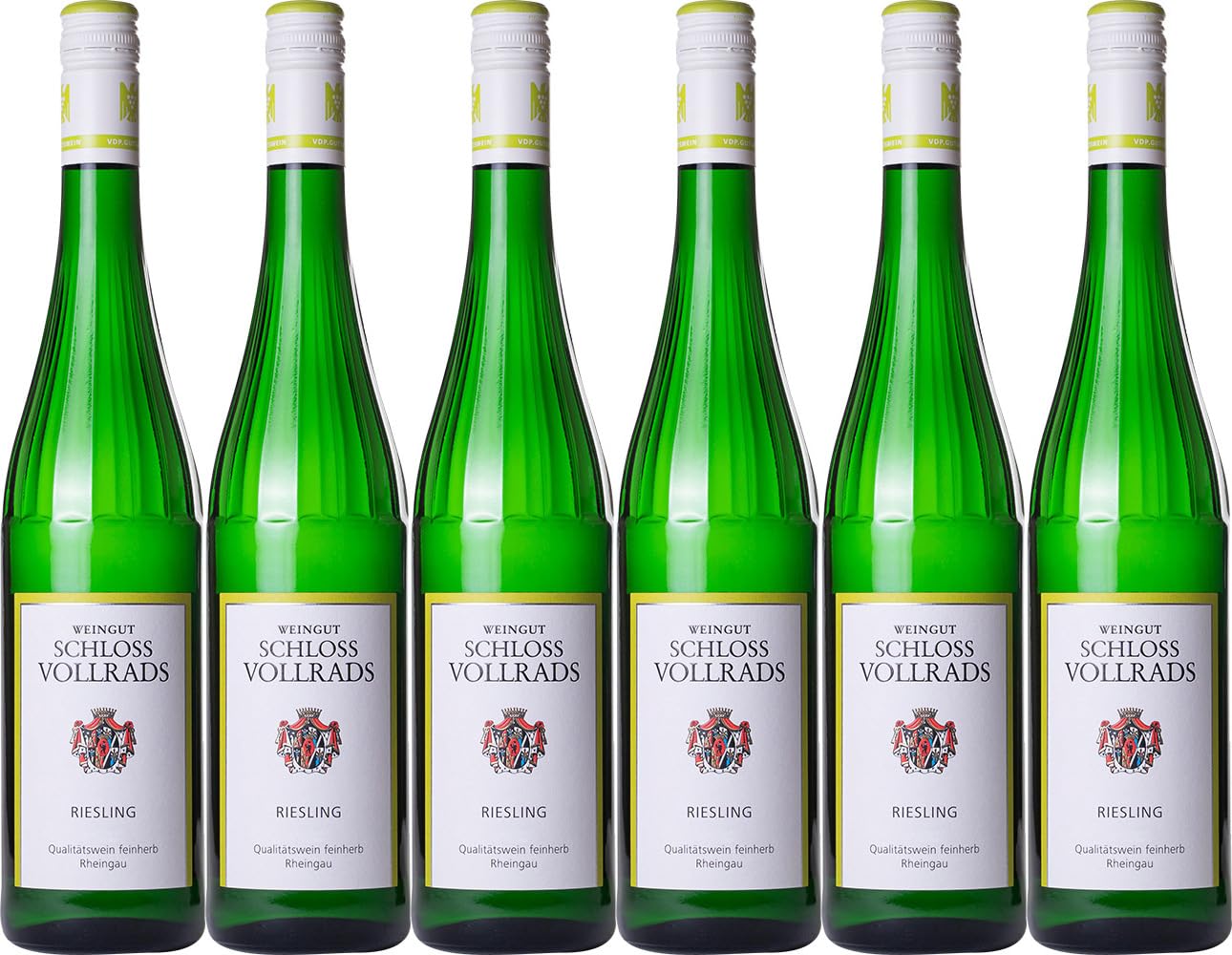 Schloss Vollrads Weingut Schloss Vollrads Riesling Qualitätswein VDP.GUTSWEIN 2022 Feinherb (6 x 0.75 l)