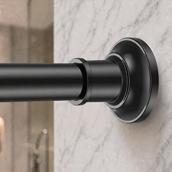 Shower Curtain Rod Tension Curtain Rod 30-88 Inch Shower Rods for Bathroom