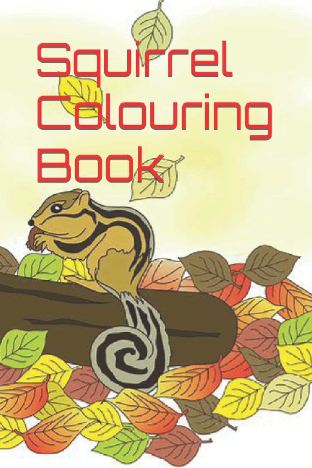 Squirrel Colouring Book