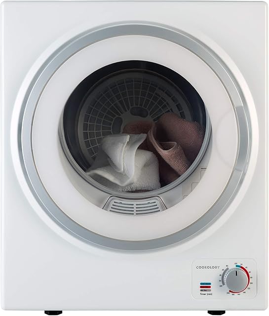 Cookology CMVD25WH Mini Vented Tumble Dryer 2.5kg - White