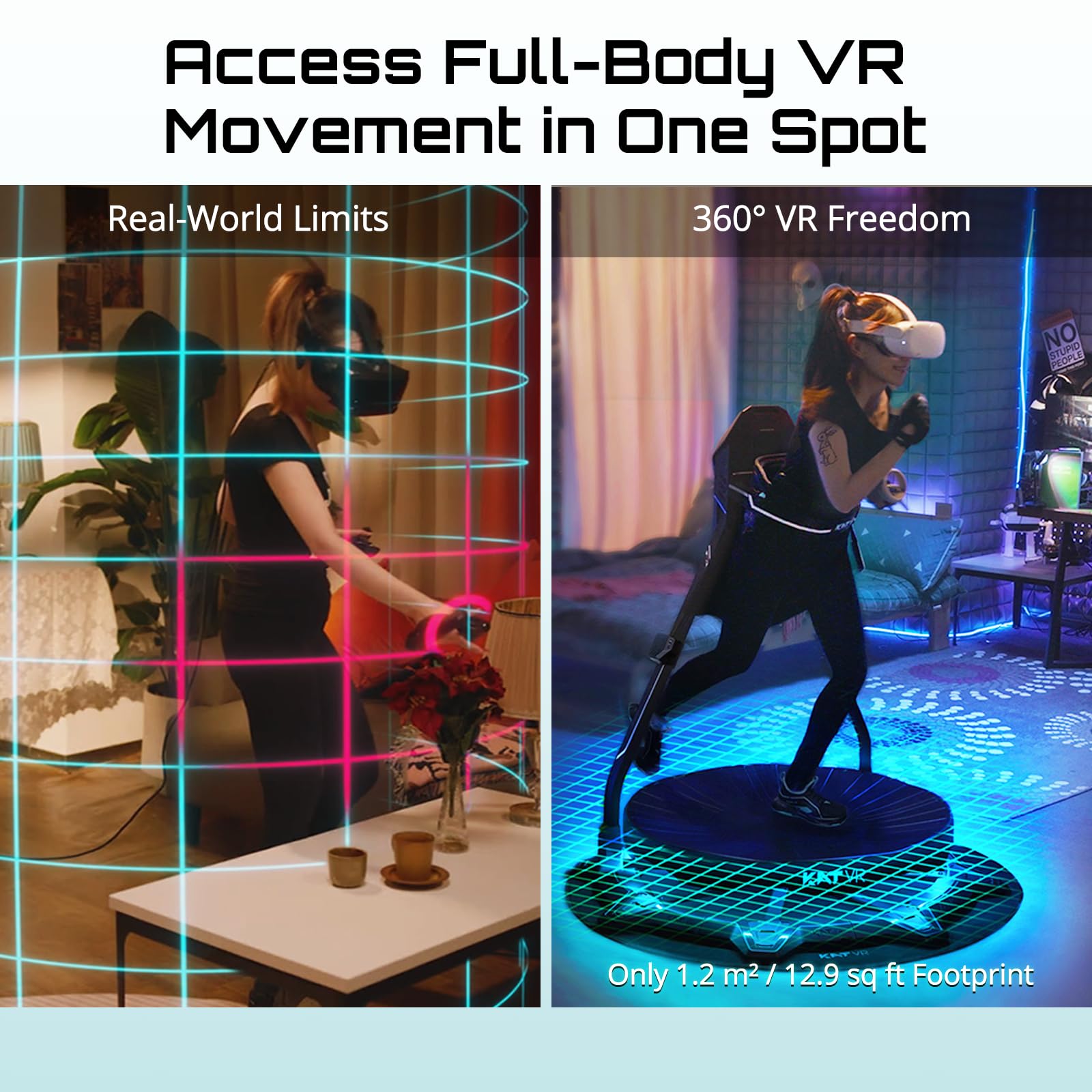 Amazon.co.jp: KAT Walk C2 PLUS強化VRトレッドミル|振動