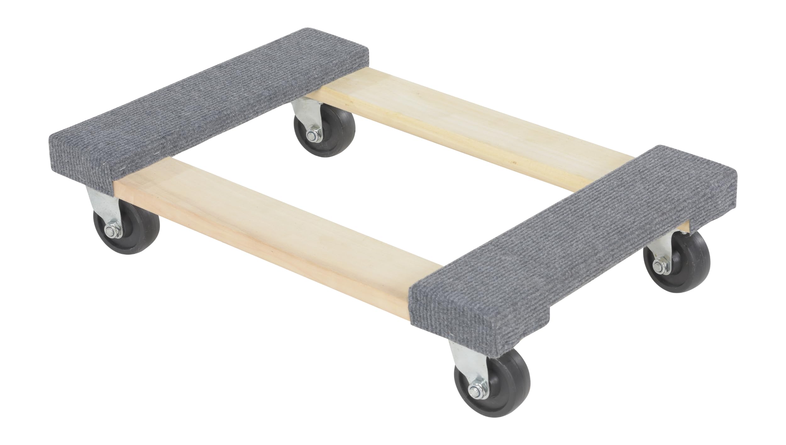 Hardwood Carpet End Dolly 24 In. x 16 In. x 5-3/4 In. 900 Lb. Capacity by Vestil – One Size, Wood, Brown/Tan, Model HDOC-1624-9