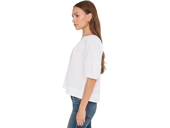 Jamie Top - Compact Cotton Sateen - Image 1