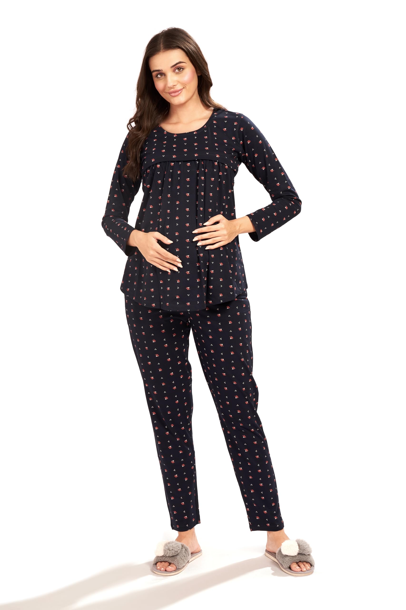 av2 Women's Cotton Floral Pajama Set-picture-12