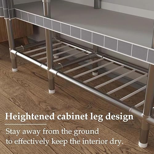 Miniatura 4 de Armarios grandes Armario portátil Armario con marco de acero para dormitorio con cubierta de tela gruesa Armario fácil de montar Armario ahorro de