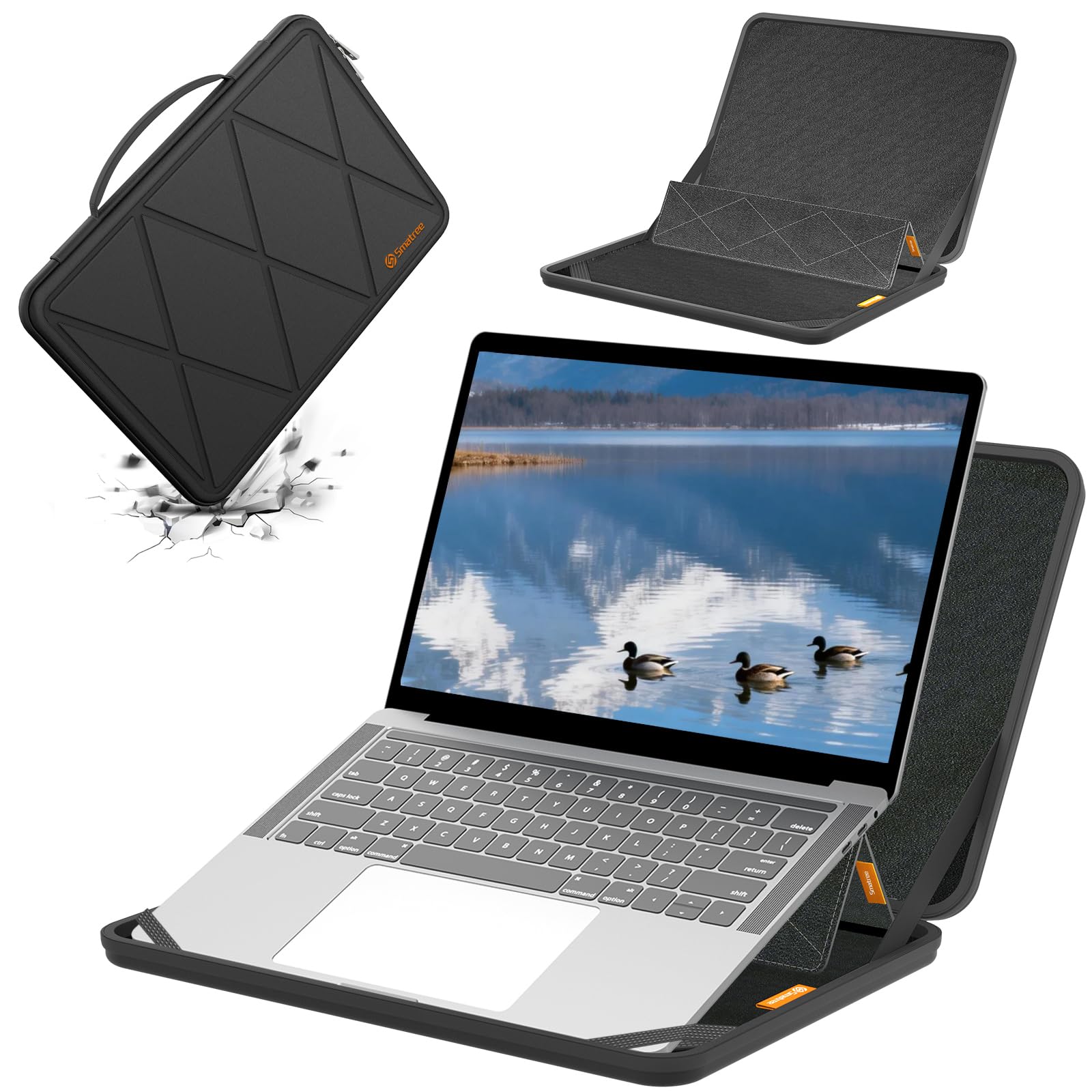 Smatree MS79T Twarda osłona 15,6 cali Etui na laptopa pasujące do Lenovo IdeaPad/ThinkBook, HP Elitebook/Envy, ASUS Vivobook/ExpertBook, MSI Modern 15/Summit, dla Razer Blade 15