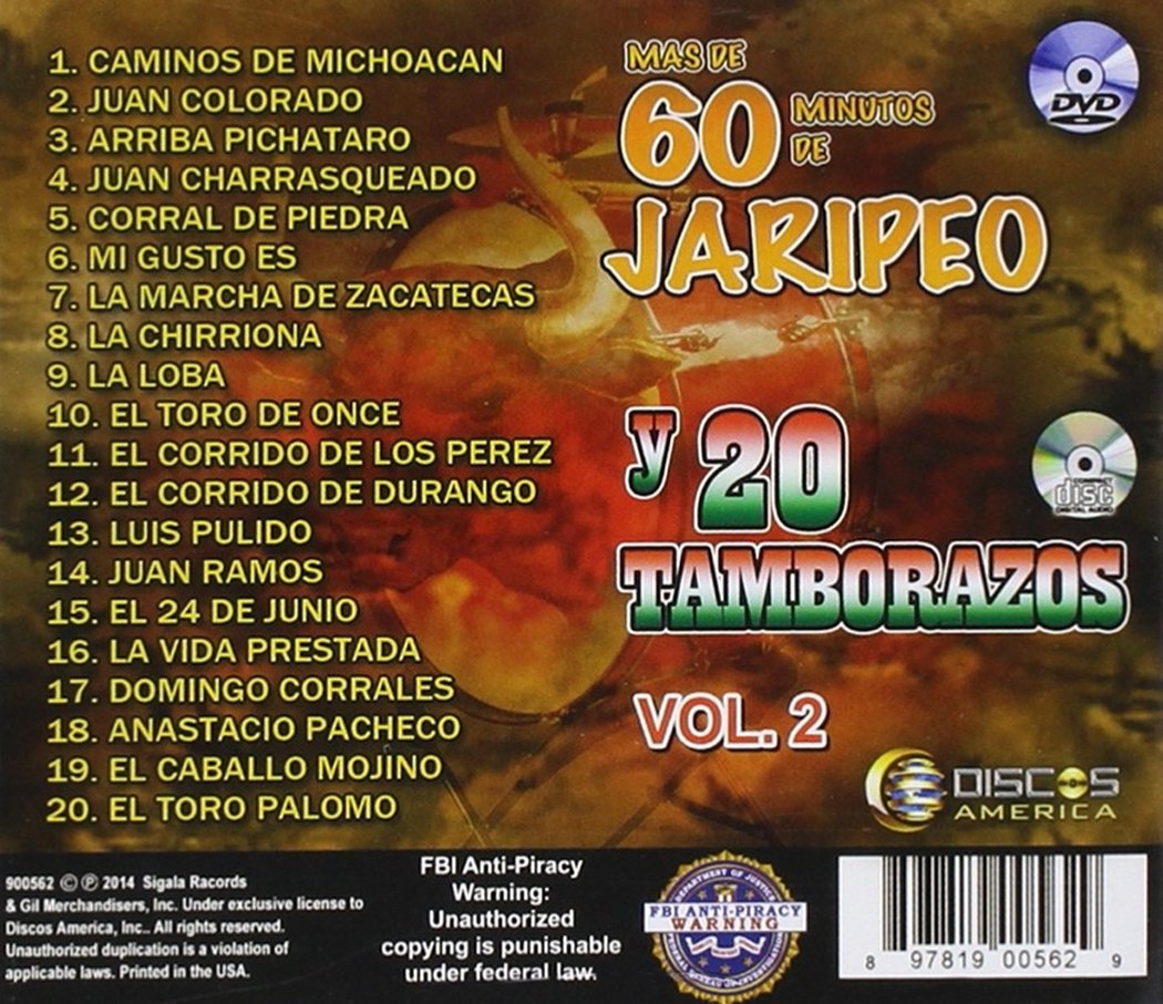 Cd/Dvd Tamborazo Y Ja V2