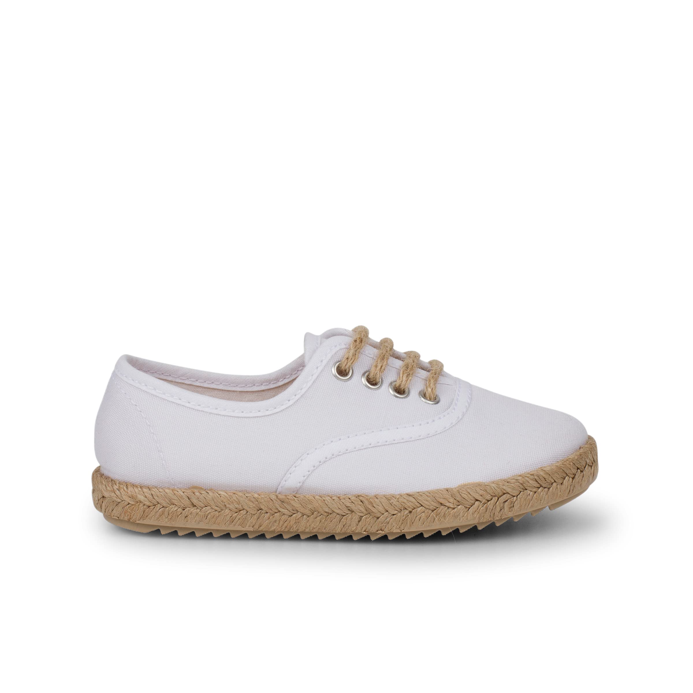 Pisamonas Zapatillas Niños Suela Y Cordones Yute