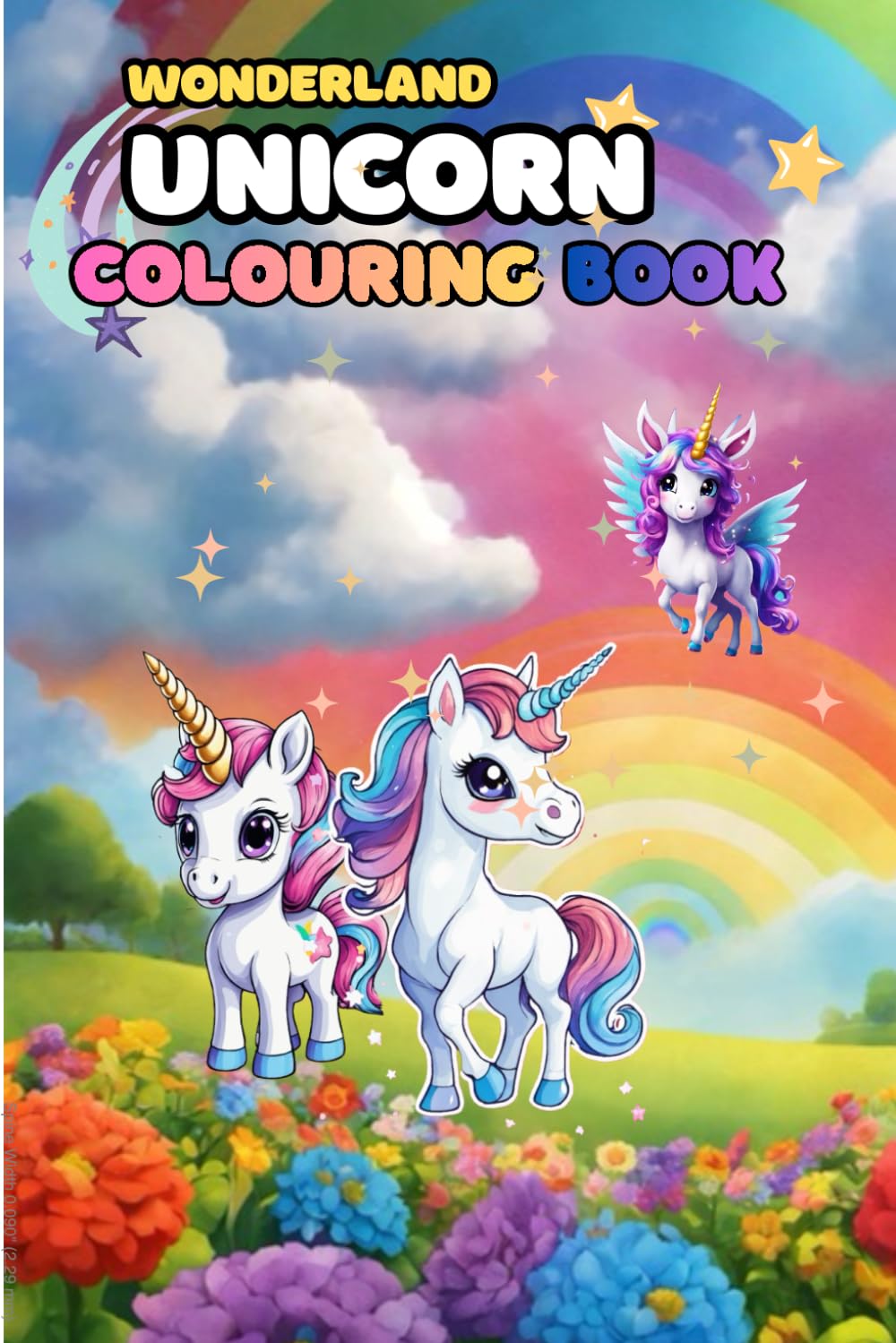 Unicorn coloring book: A book for children