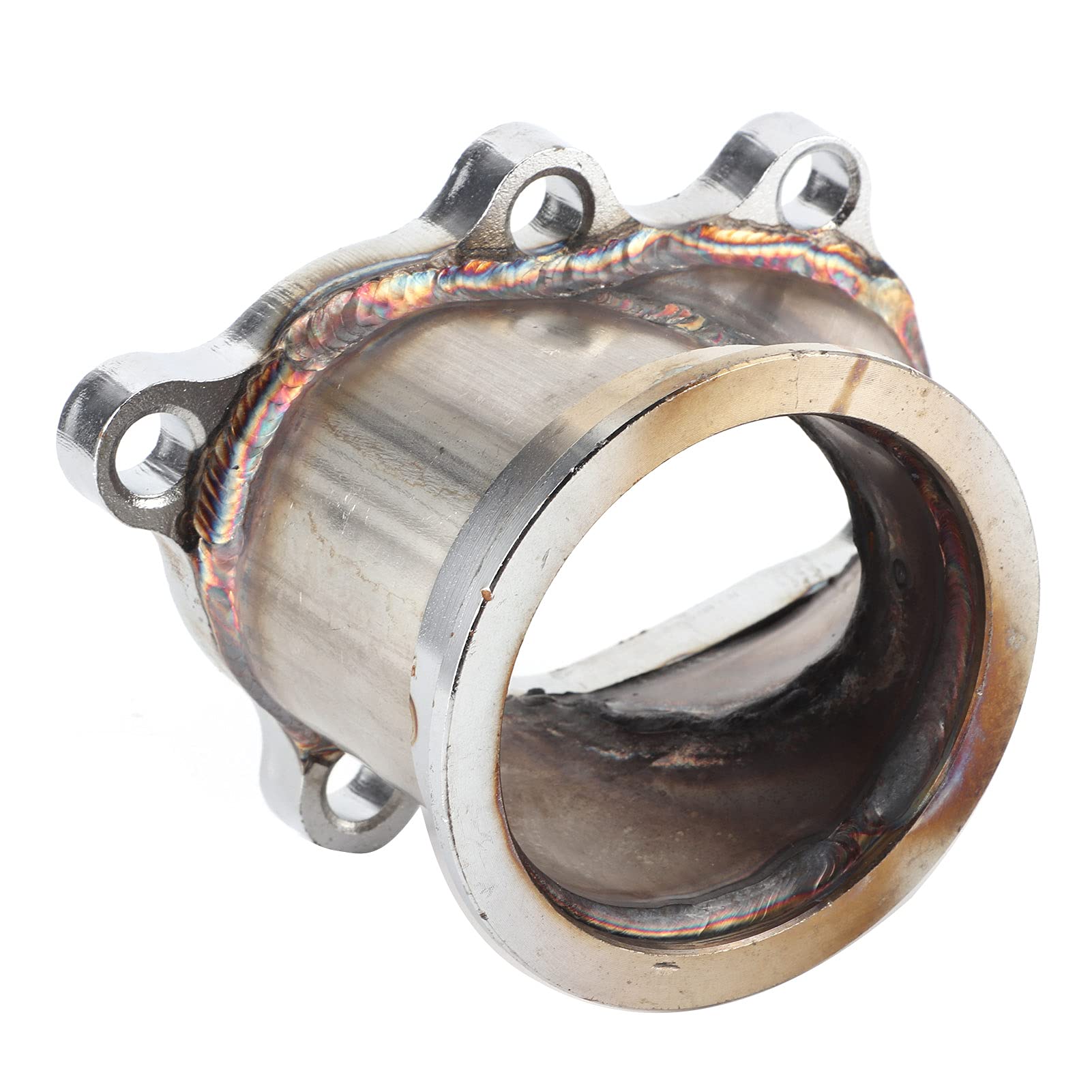 Turbo Downpipe Flangia Turbo Down Pipe 5 Bolt Adattatore da 2,5 Pollici Adatto per Alloggiamenti Turbina GT25 GT28 T25 T28,Modifica della potenza del motore