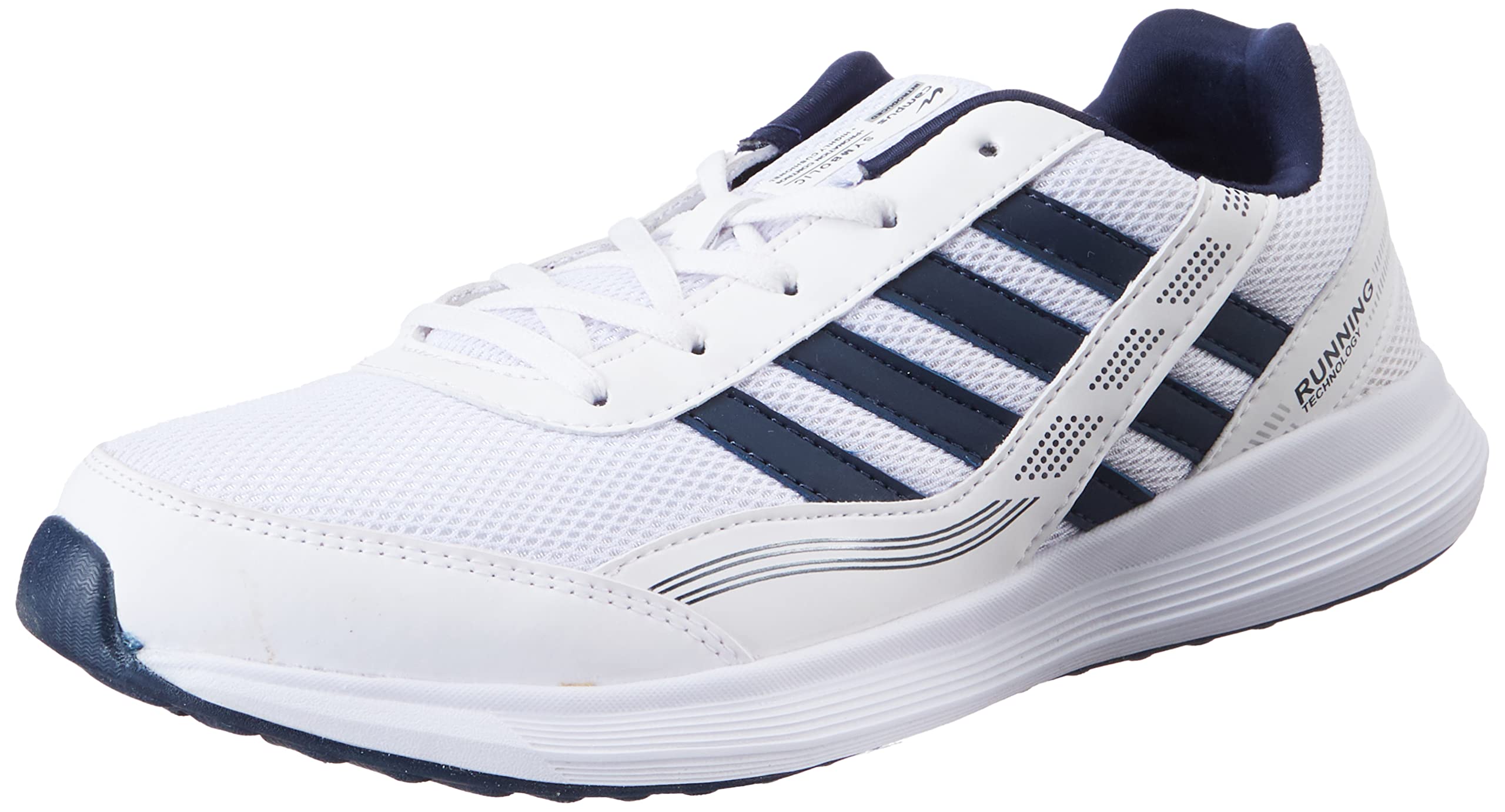 Campus Mens Routine WHT/BLU Running Shoes - 7UK/India 22G-780 (B09QXC2TN5) Amazon Price History, Amazon Price Tracker
