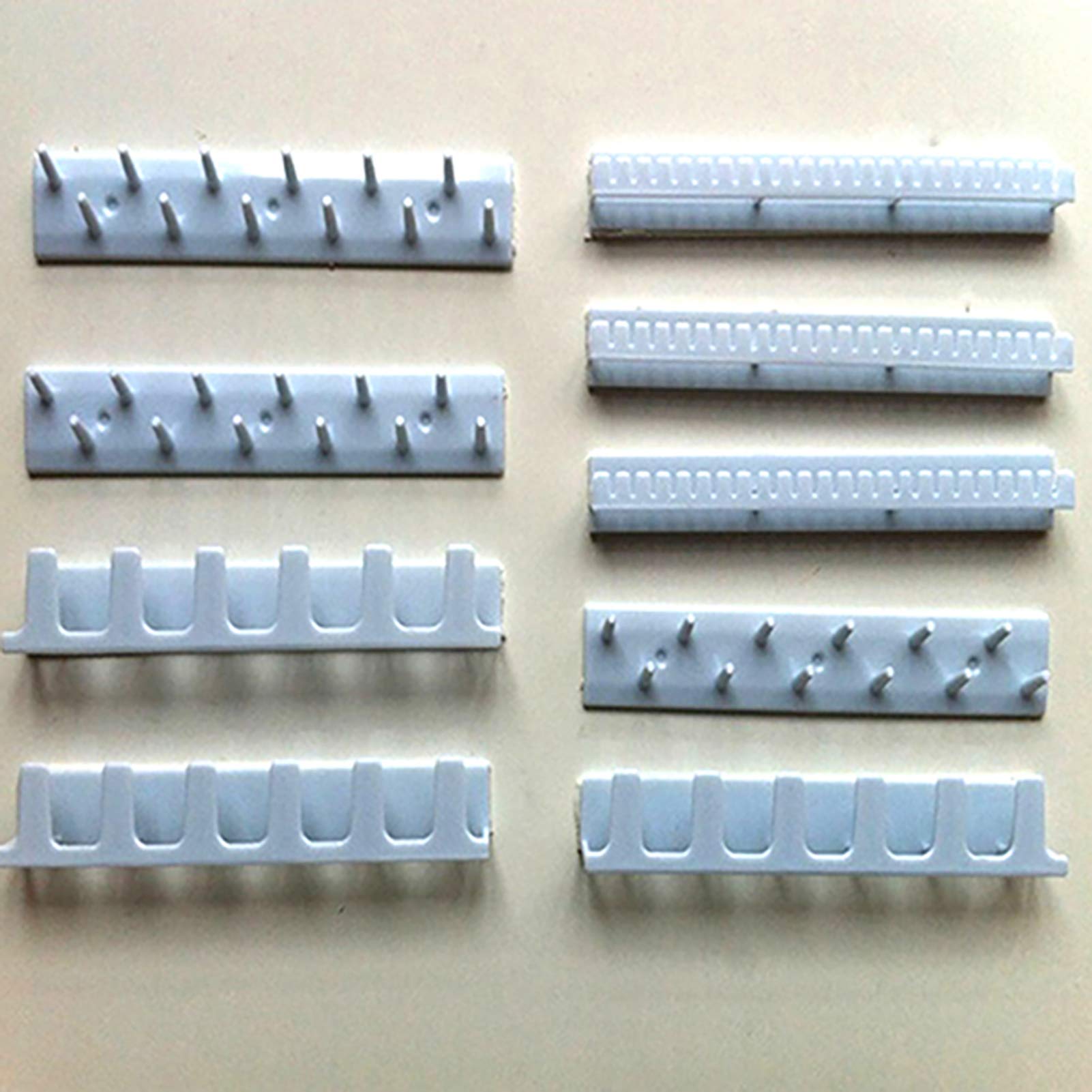 9 Supports Autocollants Pour Bijoux - Rangement Mural Sans Perçage - Pour Colliers, Bagues, Boucles D'oreilles