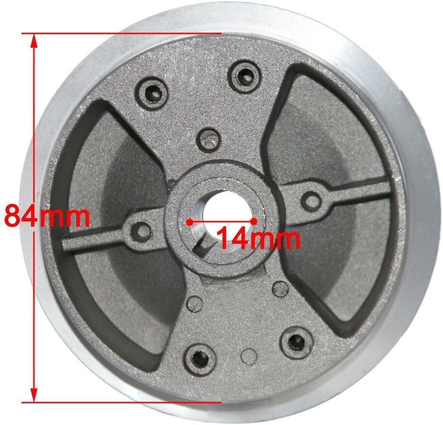 TDPRO Flywheel and Pull Start Recoil Starter for 47cc 49cc Mini Pocket Bike ATV Quad