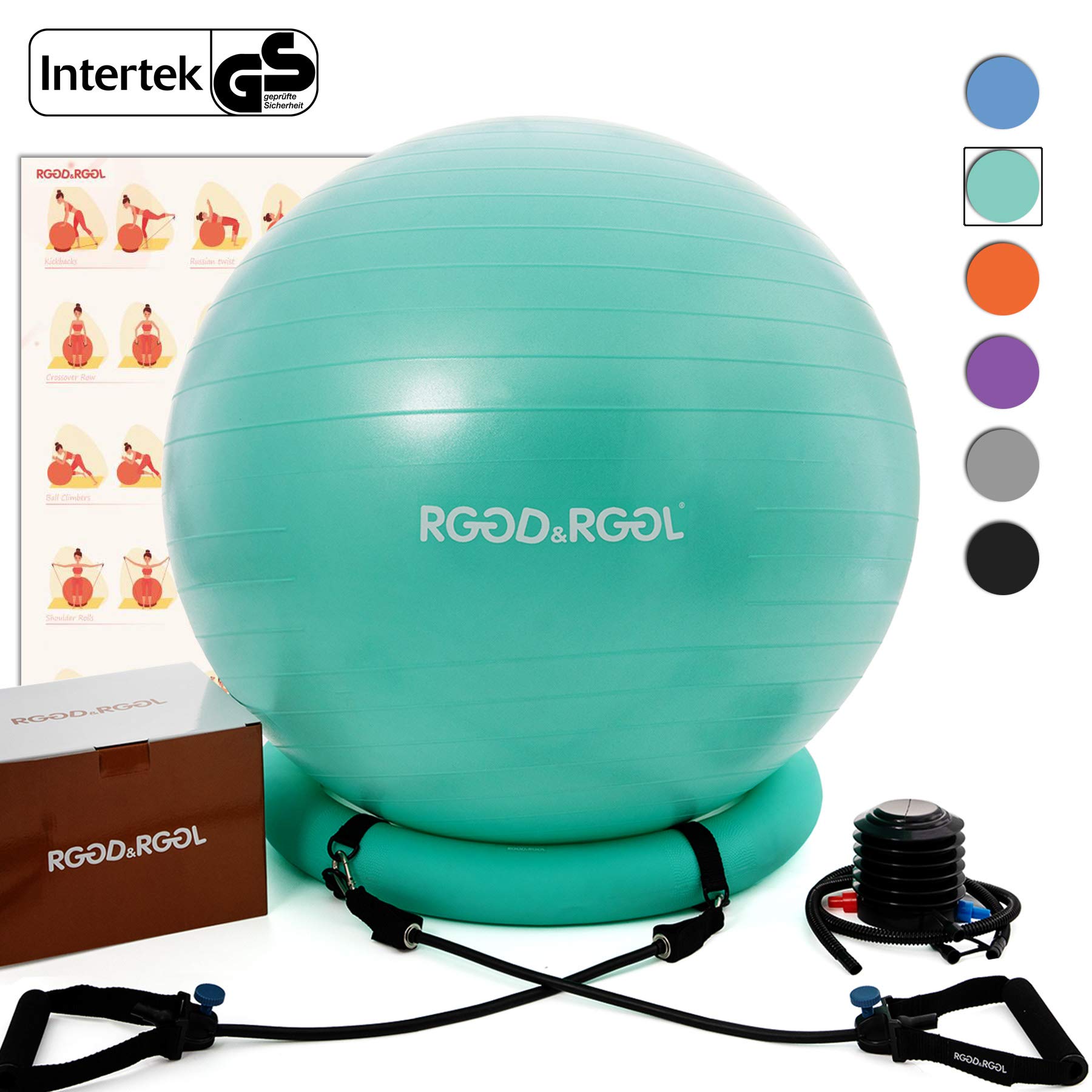 12 Best Exercise Balls And Accessories 2023 Reviews & Ratings