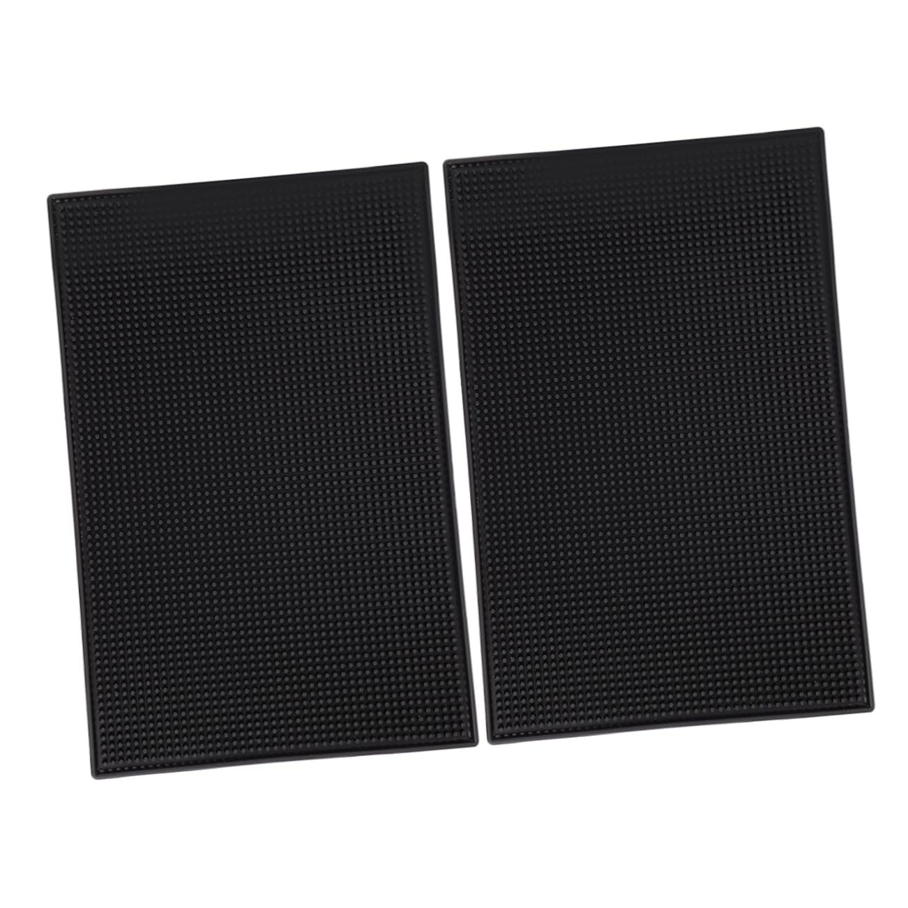 IMIKEYA Tappetino da Bar Antiscivolo in Pvc Spessore Spesso 2 Pezzi per Cucina e Bar Caffè Accessori Pratici e Resistenti per Uso Domestico
