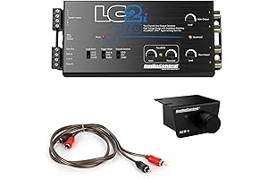 AccuBASS 2-Channel Line Out Converter Kit with LC2i PRO & 17ft Oxygen-Free RCA Cable Kit