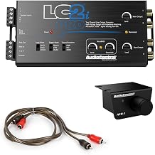 Elite Audio AccuBASS 2-Ch Line Out Converter Kit - LC2iPro Processor and 17ft Oxygen Free RCA Cable
