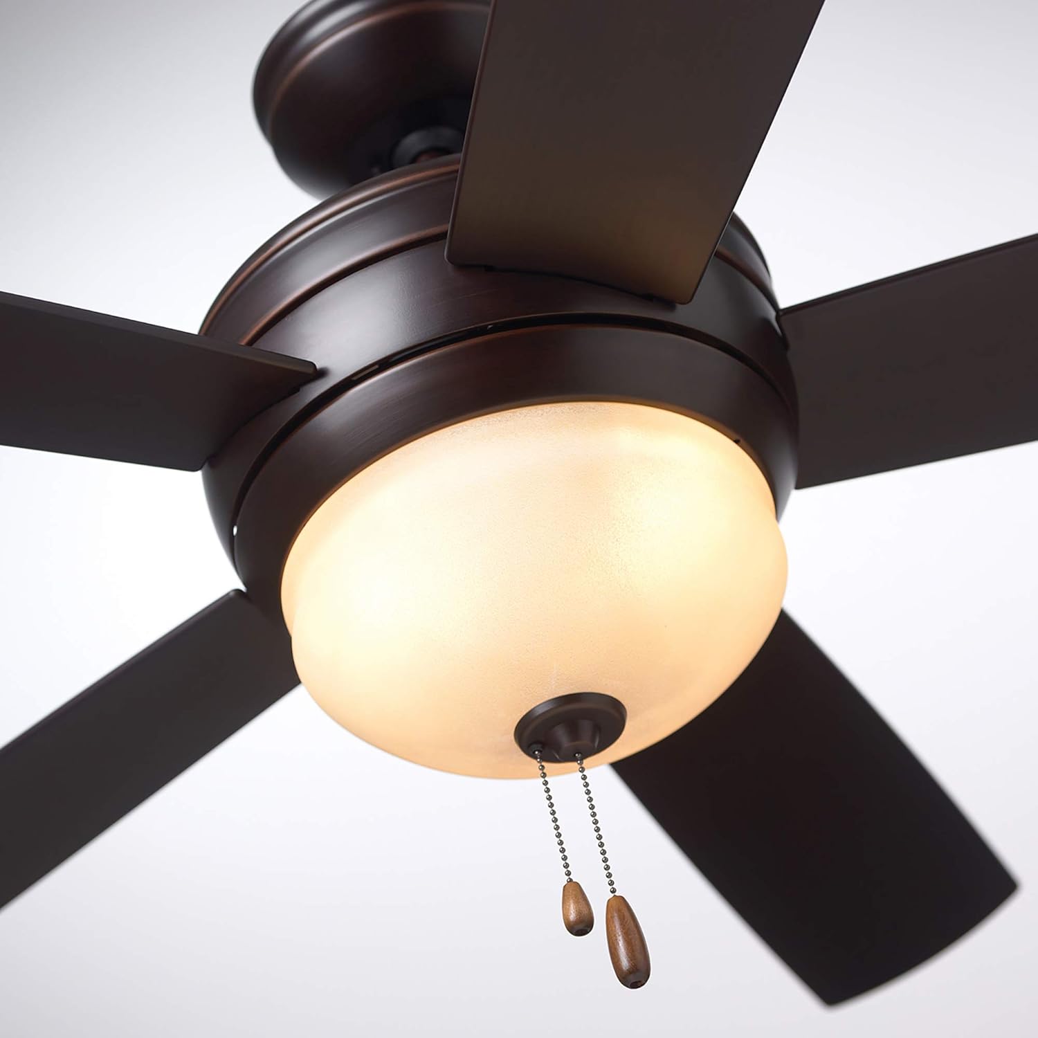 Amаzоn Crаzу 🔥 Dеаlѕ kathy ireland HOME Summerhaven LED Ceiling Fan with Light Kit, 52 Inch | Outdoor Wet Rated Fixture with Weather Resistant Blades | Includes Candelabra Base Bulbs and Pull Chain, Venetian Bronze