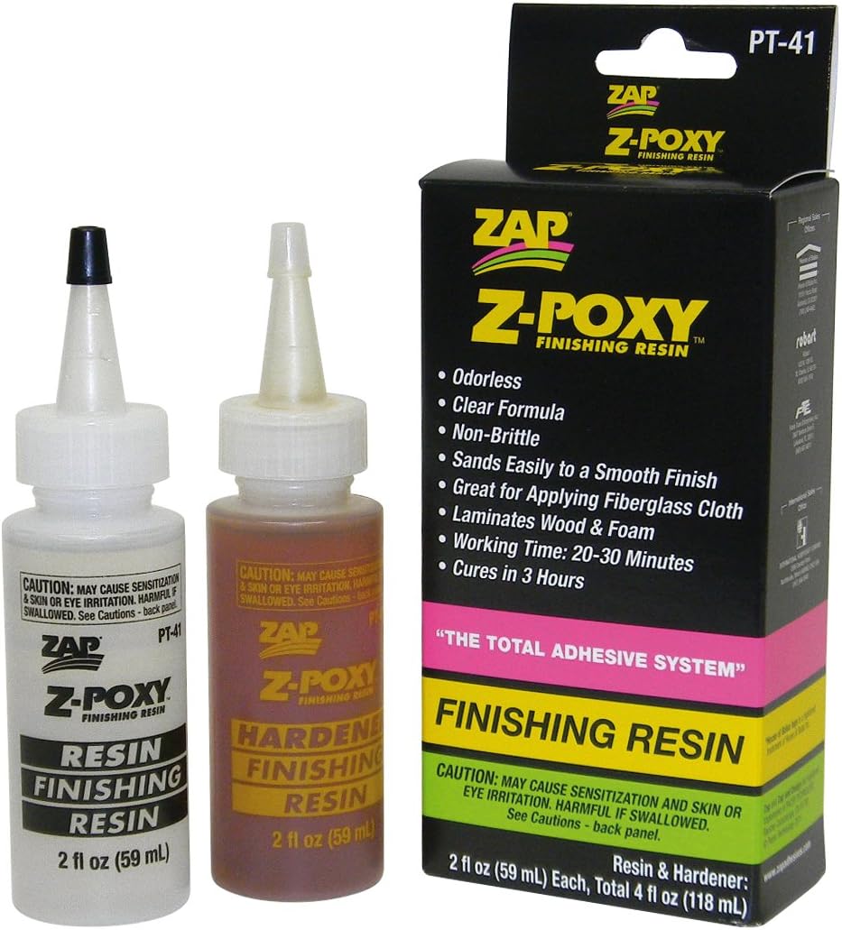Pacer Technology (Zap) Pacer Technology (Zap) Z-Poxy Finishing Resin Adhesives, 4 oz