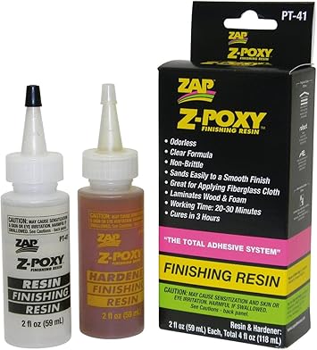 Pacer Technology (Zap) Pacer Technology (Zap) Z-Poxy Finishing Resin Adhesives, 4 oz