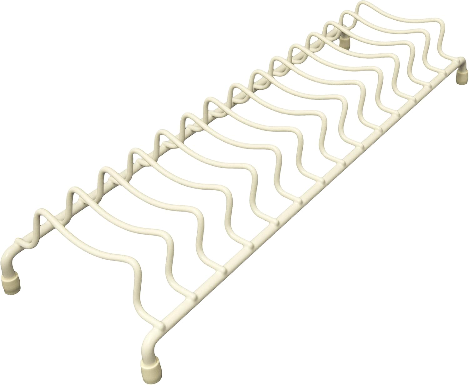 Delfinware Plate Rack, Metal, White, 39.5 x 13 x 6 cm