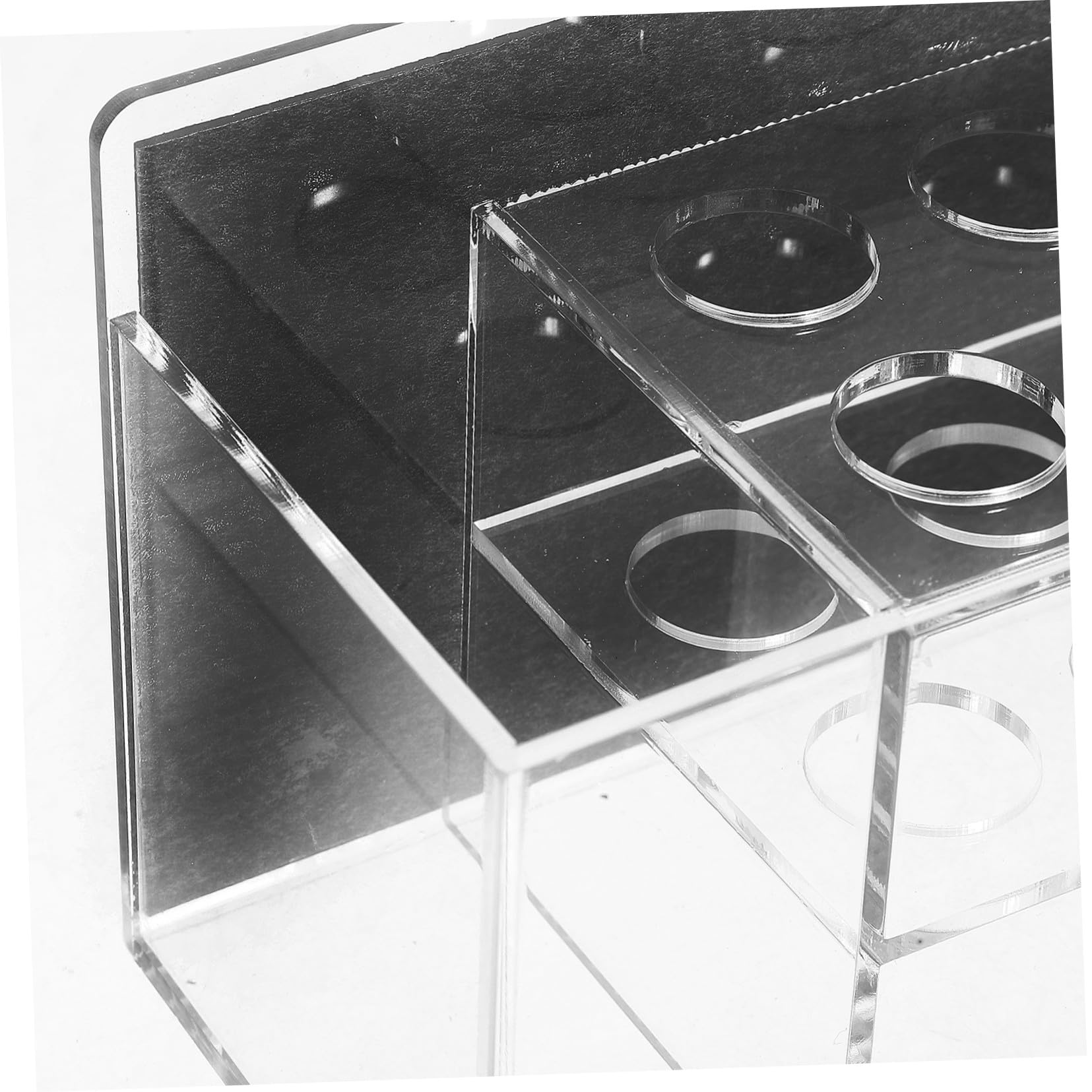 Magnetico in Acrilico Organizer da Parete per Cancellabili e Gessetti Supporto per Ufficio e Scuola