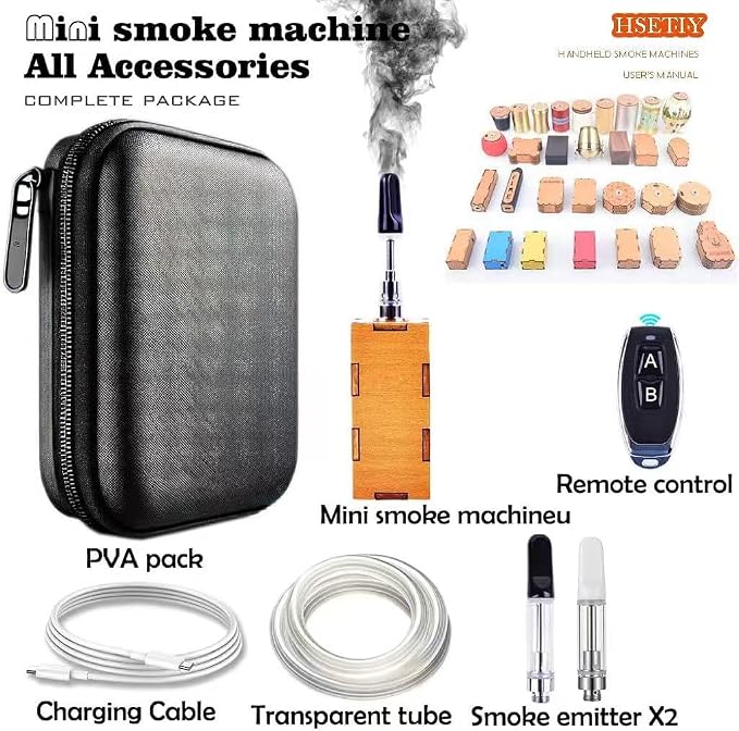 Mini Máquina de Humo Portátil con Control Remoto miniatura 2