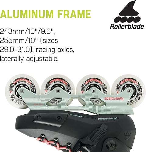 Miniatura 3 de Rollerblade Twister XT - Patines en línea para mujer, color negromenta, rendimiento urbano