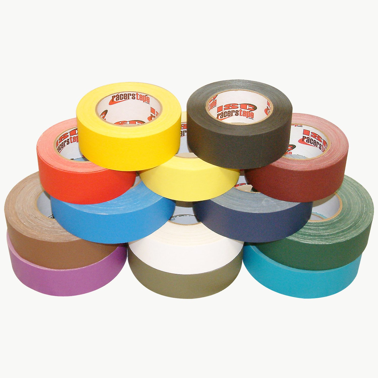 ISC Dull-Finish Racer's Tape [Gaffers Tape]: 2 in. (48mm actual) x 55 yds. (Burgundy)
