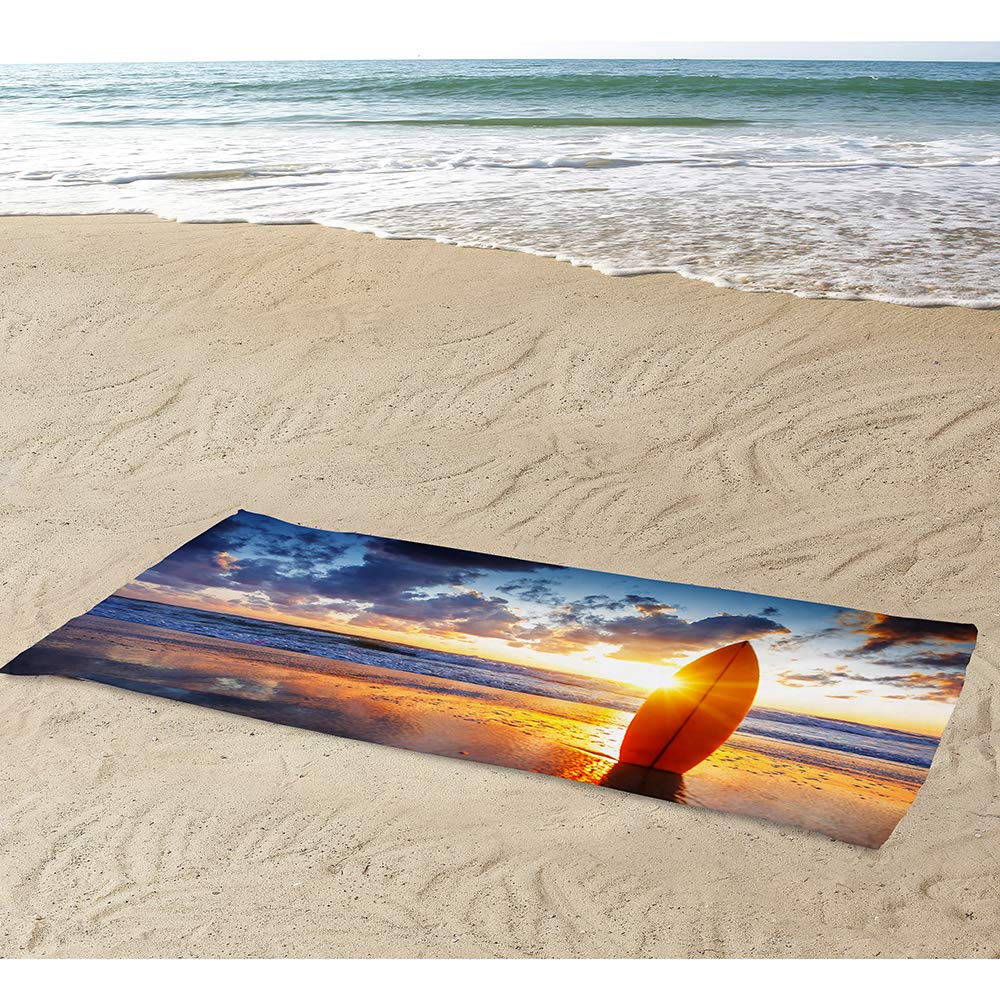 Serviette De Plage En Microfibre Anti-sable, Fine, Légère, à