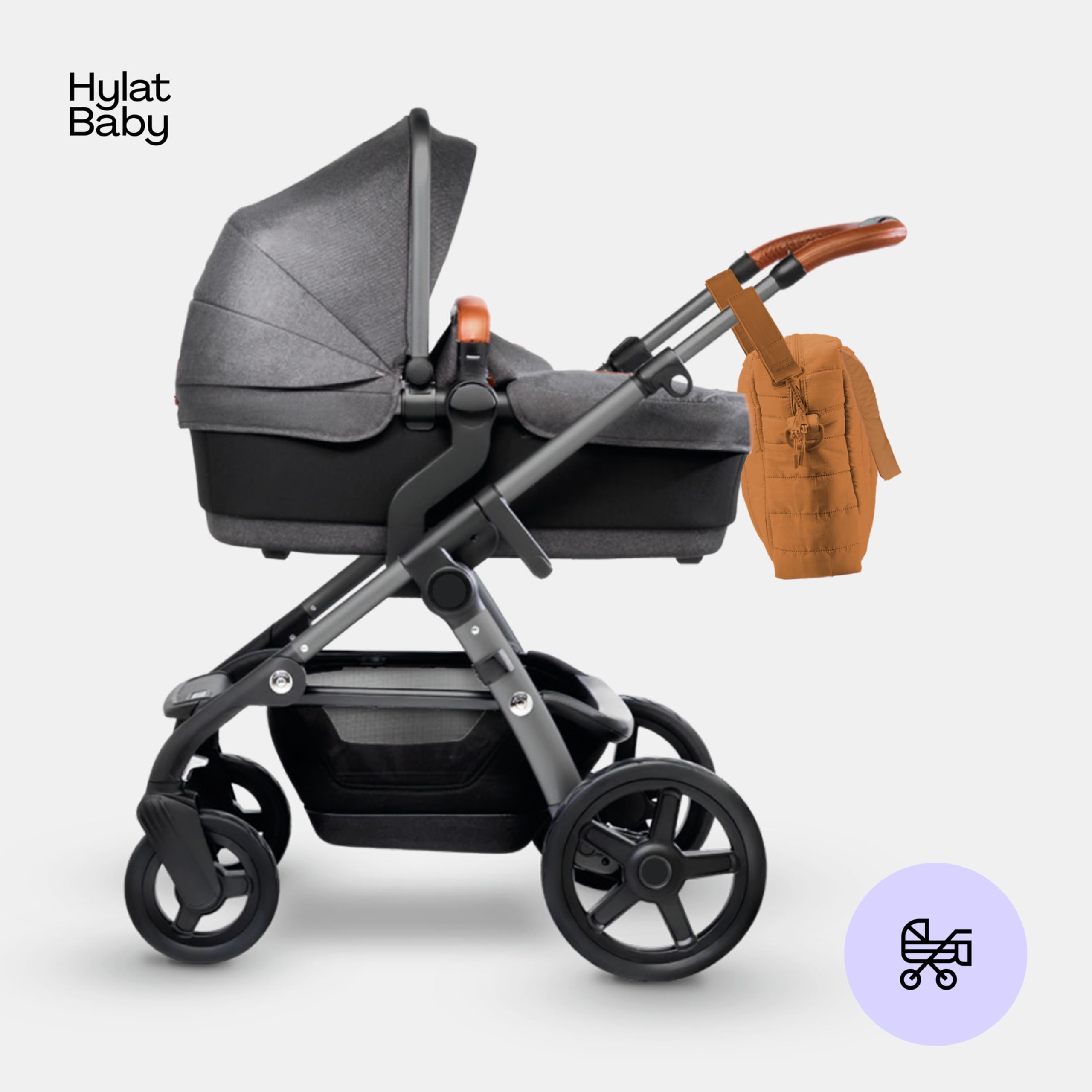 Hylat Baby Bolso cambiador para mamás - perfecta para llevar - versátil y ligera