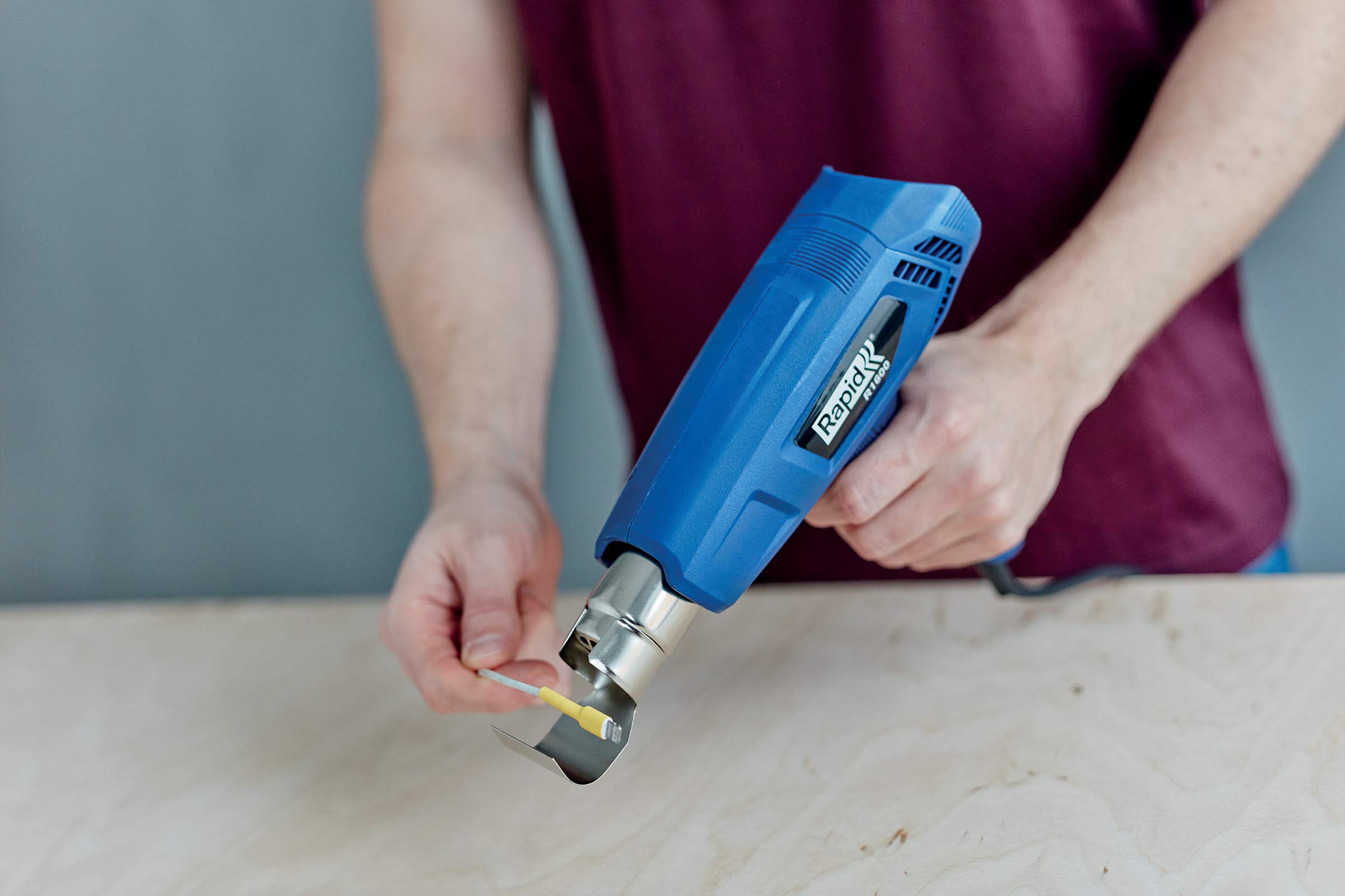 Rapid Heißluftpistole R1600, Heißluftfön 1600 W, 400-550°C, 300 l/Min.