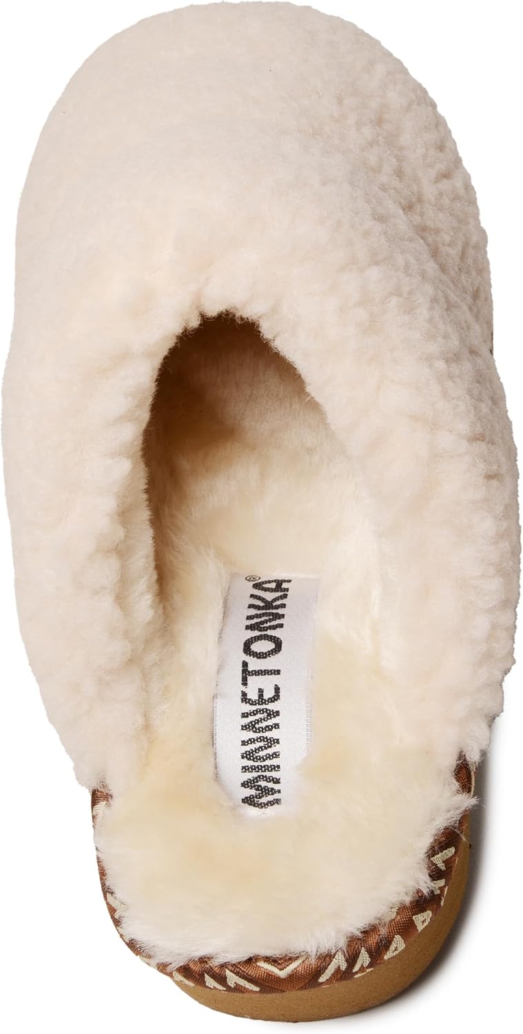 Minnetonka Cerise – Cozy Bedroom Slippers for Women with Hard Sole Design, and Slip On Clog Silhouette - Image 2