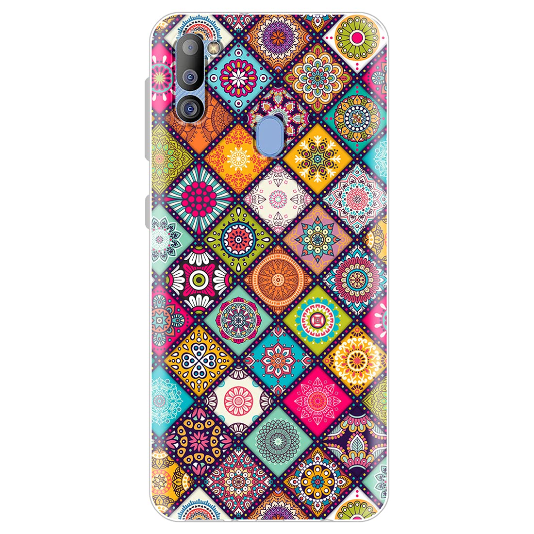 Nainz Soft Mobile Back Cover for Samsung Galaxy M21 2021 Edition (Silicone_Multi-Coloured) (B09D81W8KH) Amazon Price History, Amazon Price Tracker